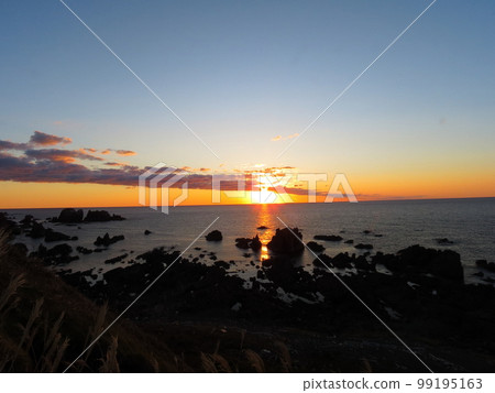 Nyudozaki sunset Nyudozaki sunset 99195163
