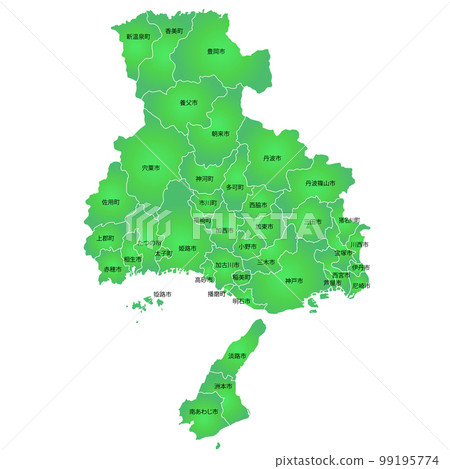 兵庫縣市町村地圖 99195774