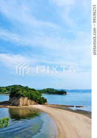 香川縣小豆島藍天的天使路 香川縣小豆島藍天的天使路 99196255