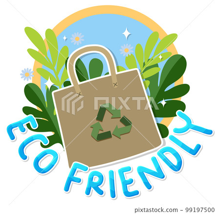 Eco friendly logo banner vector 99197500