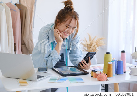 A young asian fashion designer. She is one of the most confident designer. 99198091