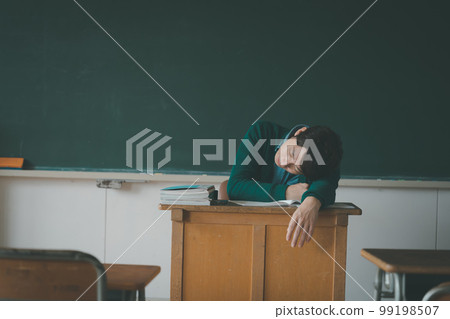 teacher, teachers, male 99198507