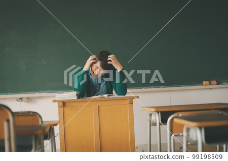 老師 教師 男人 99198509