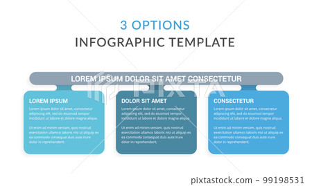 Infographic Template with 3 Options 99198531