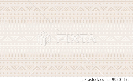 ethnic line pattern background with artistic borders design 99201153