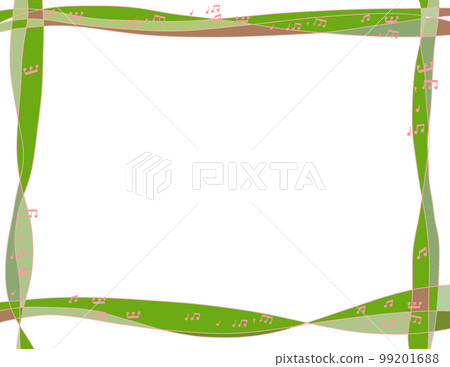 有節奏的音樂音符框圖像素材 99201688