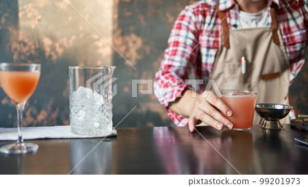 bar counter in a nightclub. close up. bar counter in a nightclub. close up. 99201973