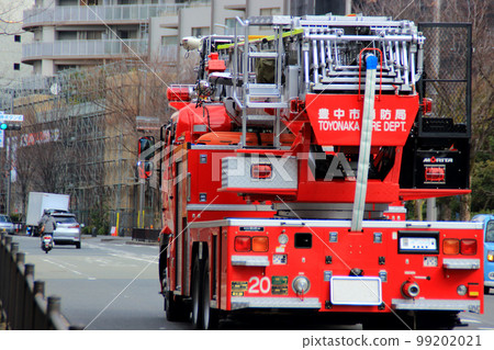 Osaka Toyonaka Shinsenri Fire Station Emergency vehicle Osaka Toyonaka Shinsenri Fire Station Emergency vehicle 99202021