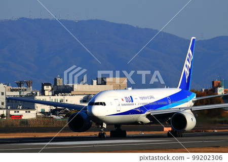 大阪國際機場 ANA Airplane Takeoff Ready Sky Park 大阪國際機場 ANA Airplane Takeoff Ready Sky Park 99202306