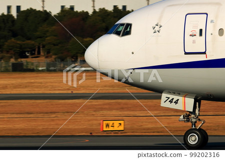 Osaka International Airport ANA Airplane Takeoff Ready Sky Park 99202316