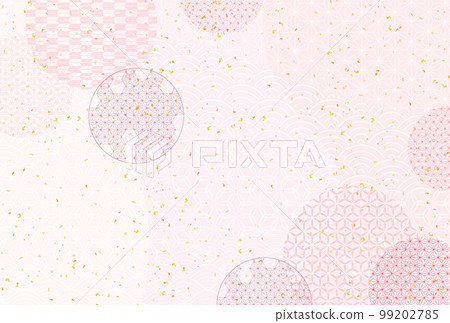 Japanese pattern pattern background 99202785