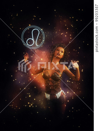 Leo zodiac woman Leo zodiac woman 99203387