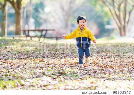 Children playing in the park Children playing in the park 99203547