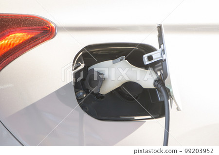 Electric car charging Electric car charging 99203952