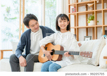 Lessons guitar parent and child 99205705