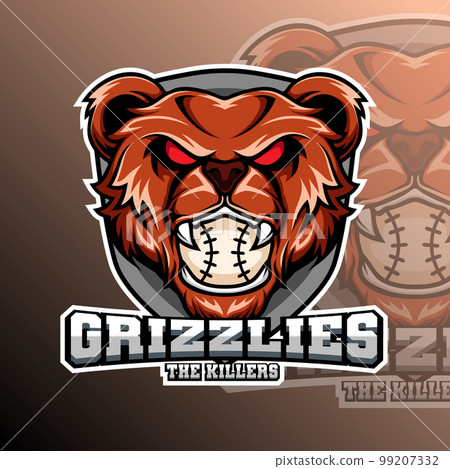 Grizzlies the killers Baseball Logo Team Badge 99207332