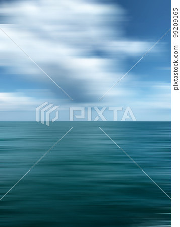 Abstract Sea and Sky Background. Blue blurred background motion gradient light abstract motion glow 99209165