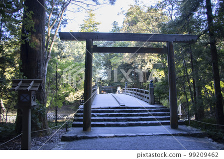 Ise Shrine Narimiya-day Shrine bridge Ise Shrine Narimiya-day Shrine bridge 99209462