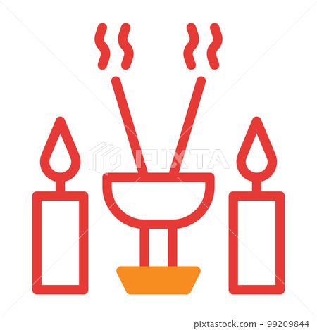 chinese icon new year duotone red style illustration vector perfect. chinese icon new year duotone red style illustration vector perfect. 99209844