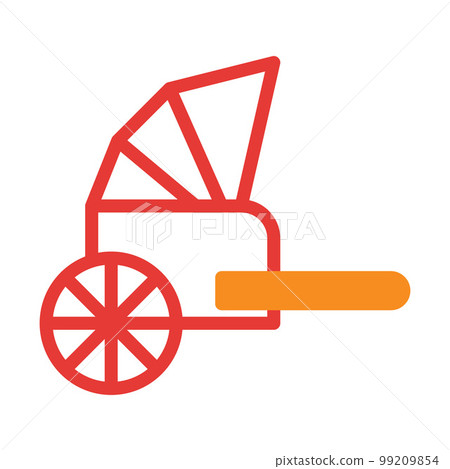 chinese icon new year duotone red style illustration vector perfect. chinese icon new year duotone red style illustration vector perfect. 99209854