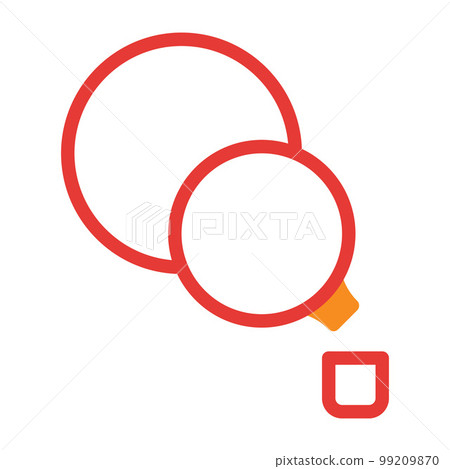 chinese icon new year duotone red style illustration vector perfect. chinese icon new year duotone red style illustration vector perfect. 99209870