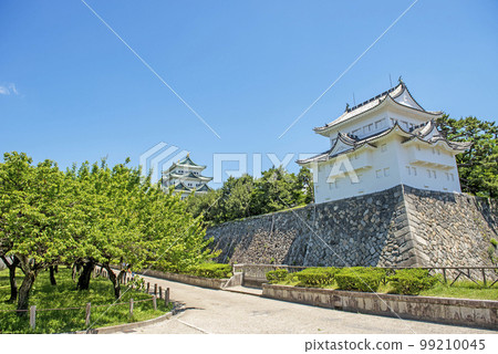 新鮮的綠色名古屋城堡 99210045