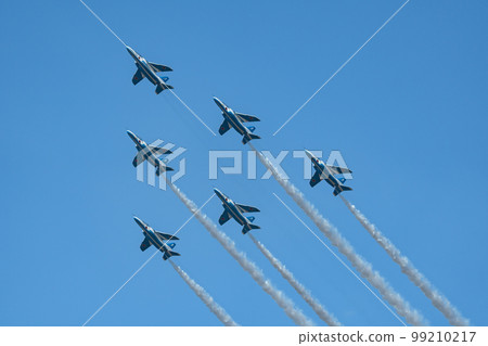 航空自衛隊藍色脈衝飛機展示飛行 99210217