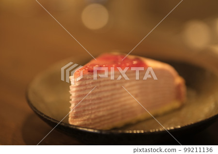 House dessert strawberry mille crepe 99211136