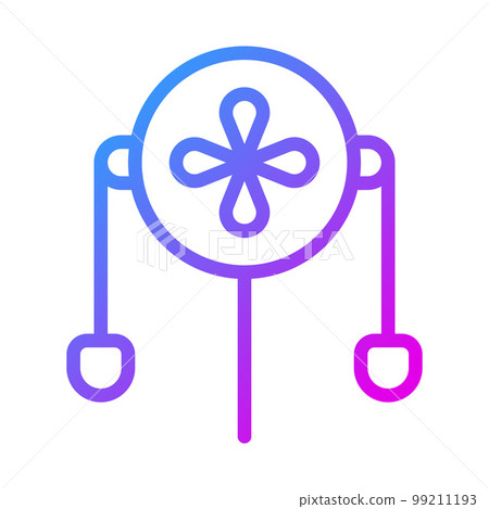 chinese icon new year gradient purple style illustration vector perfect. chinese icon new year gradient purple style illustration vector perfect. 99211193