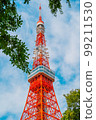 Blue Sky and Tokyo Tower 99211530