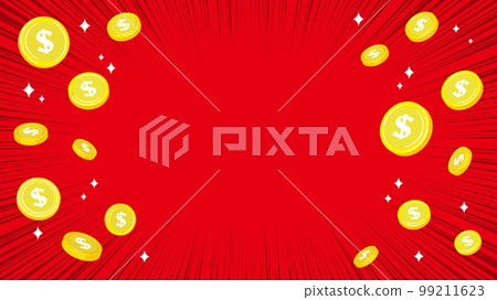 Coin concentration line (dollar) Coin concentration line (dollar) 99211623
