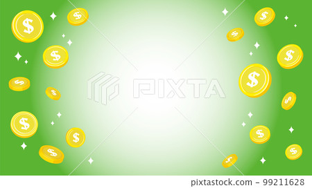 Coin background (dollar) Coin background (dollar) 99211628