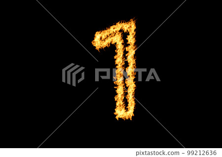Alphabet of fire 99212636