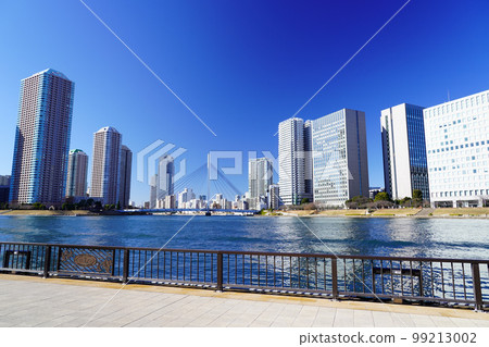 Chuo Ohashi Bridge over the Sumida River 99213002