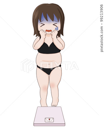 怕上秤的女人（胖乎乎的身材） 99213906