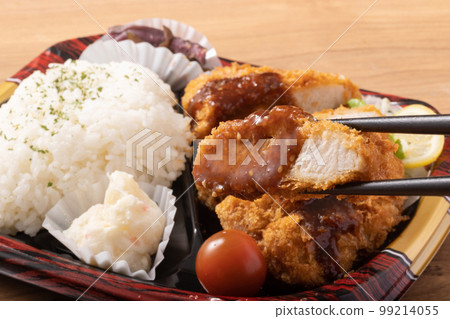 Sangen pork cutlet bento box Sangen pork cutlet bento box 99214055