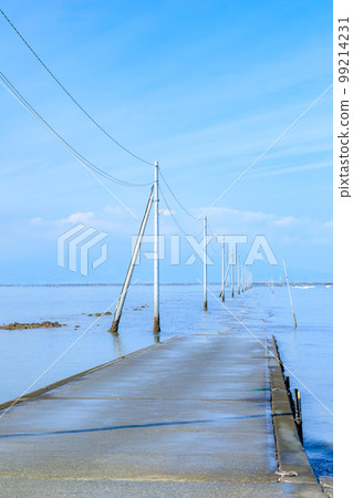 Nagabeda Kaidokoro in winter Uto City, Kumamoto Prefecture 99214231