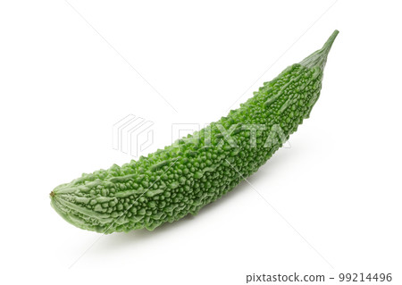 Bitter gourd on white background 99214496