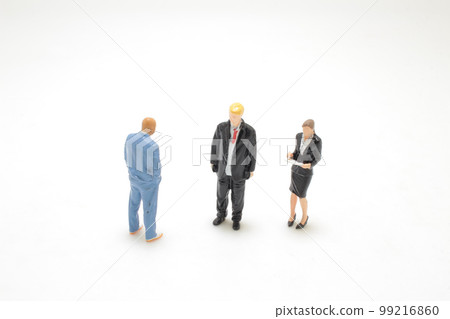 a business people in different poses, mini of figure 99216860