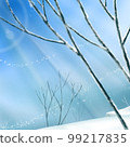 bright snow scene 99217835