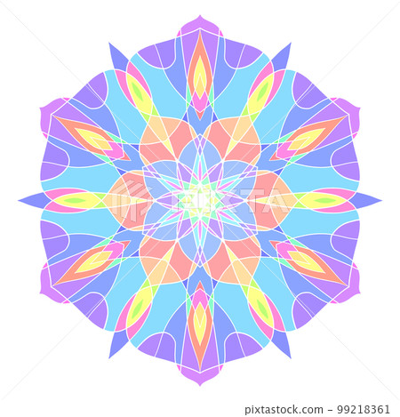 mandala flower mandala flower 99218361