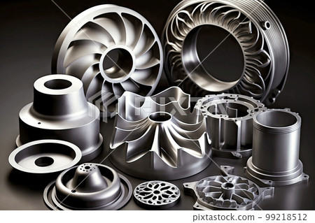 various metal products made of aluminum in the manufacture, generative ai various metal products made of aluminum in the manufacture, generative ai 99218512