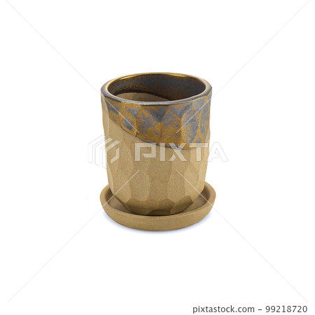 Porcelain mug, cup for coffee and other beverages isolated on white background 99218720