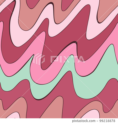 Seamless waves background pattern. Abstract vector illustration with wavy lines. Seamless waves background pattern. Abstract vector illustration with wavy lines. 99218878
