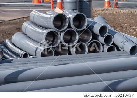 Construction site Carrying in electric wire utility tunnel Construction site Carrying in electric wire utility tunnel 99219437