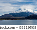 Mt.Fuji seen from Lake Motosu 99219508