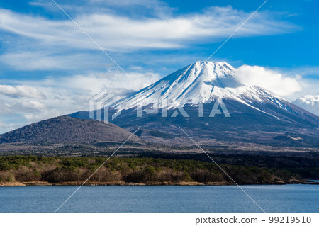 Mt.Fuji seen from Lake Motosu Mt.Fuji seen from Lake Motosu 99219510