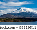 Mt.Fuji seen from Lake Motosu 99219511