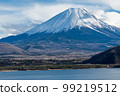 Mt.Fuji seen from Lake Motosu 99219512