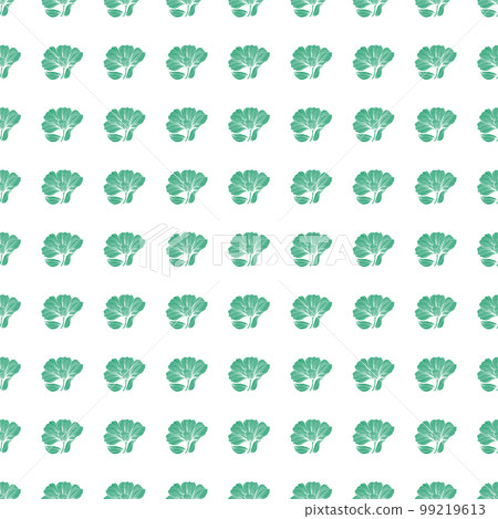 Abstract flower line seamless pattern. Delicate floral vintage outline endless background. Retro style. 99219613